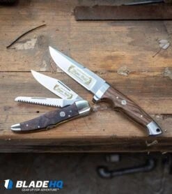 Boker Jager Gold Duo Lock Back Folding Knife Walnut Wood (4" Satin) 114025 -Boker Boker Jager Gold Duo Lock Back Folding Knife Walnut Wood Satin 114025 BHQ 90300 kp work bench web