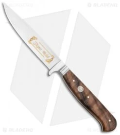 Boker Jager Gold Nicker 11 Fixed Blade Knife Walnut Wood (4.4" Satin) 121534