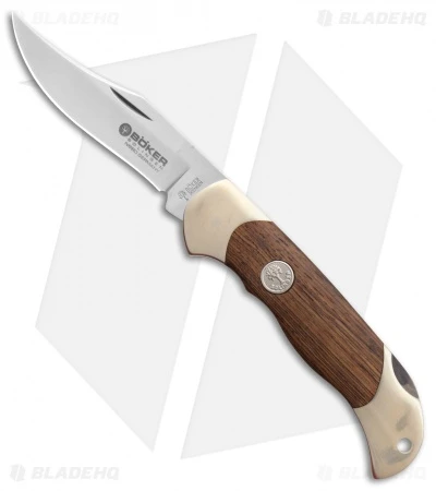 Boker Junior Scout Lockback Knife Rosewood (2.6" Satin) 111930 1 Boker Junior Scout Lockback Knife Rosewood (2.6" Satin) 111930