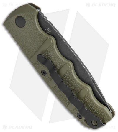 Boker Kalashnikov Drop Point Automatic Knife OD Green (3.25" Smokewash) 3 Boker Kalashnikov Drop Point Automatic Knife OD Green (3.25" Smokewash) - Image 3