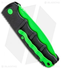 Boker Green Mamba Kalashnikov Dagger Automatic Knife (3.25" Electric Green D2) -Boker Boker Kalashnikov Black Widow Green jr side