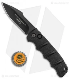 Boker Kalashnikov Harpoon Automatic Knife Black (3.25" Black D2) 10 Boker Kalashnikov Harpoon Automatic Knife Black (3.25" Black D2) -Boker Boker Kalashnikov Harpoon Auto Black Black KALS53NSOI BHQ 95957 jr bottlecap