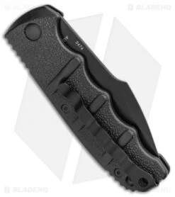 Boker Kalashnikov Harpoon Automatic Knife Black (3.25" Black D2) 9 Boker Kalashnikov Harpoon Automatic Knife Black (3.25" Black D2) -Boker Boker Kalashnikov Harpoon Auto Black Black KALS53NSOI BHQ 95957 jr side