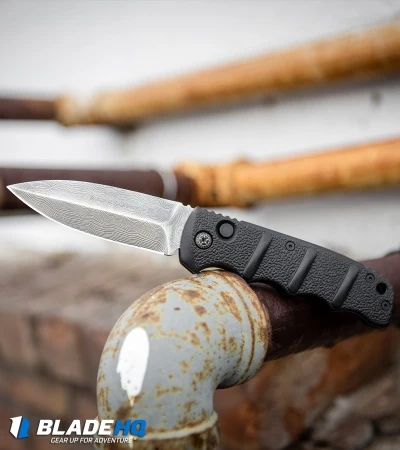Boker Kalashnikov Limited Edition Dagger Automatic Knife (3.25" Damascus) 7 Boker Kalashnikov Limited Edition Dagger Automatic Knife (3.25" Damascus) - Image 7