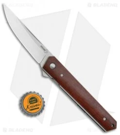 Boker Kwaiken Liner Lock Flipper Knife Cocobolo Wood (3.5" Satin) 7 Boker Kwaiken Liner Lock Flipper Knife Cocobolo Wood (3.5" Satin) -Boker Boker Kwaiken Flipper Cocobolo Wood Satin BHQ 112730 jr bottlecap