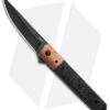 Boker Kwaiken Flipper Knife Marble Carbon Fiber/Copper (3.5" Smokewash)