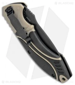 Boker Magnum Advance Pro 42 Liner Lock Knife Desert Tan (3.5" Black) -Boker Boker Magnum Advance Pro 42 LL Desert Tan Black 01RY308 BHQ 98582 jr side