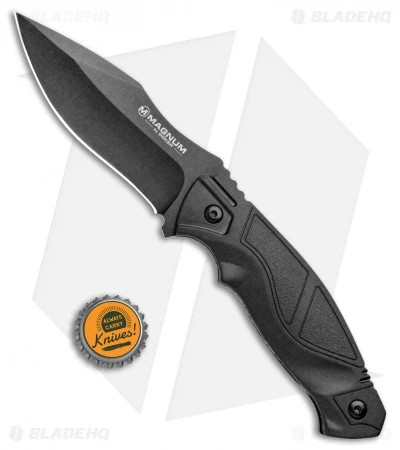Boker Magnum Advance Pro Fixed Blade Knife Black (4.25" Black) 4 Boker Magnum Advance Pro Fixed Blade Knife Black (4.25" Black) - Image 4