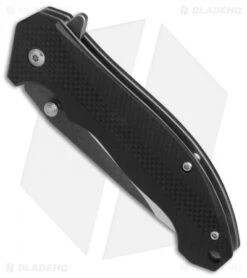 Boker Magnum Black & Satin Liner Lock Knife Black G-10 (3.25" Satin, Black) -Boker Boker Magnum Black Satin BHQ 80848 er spine