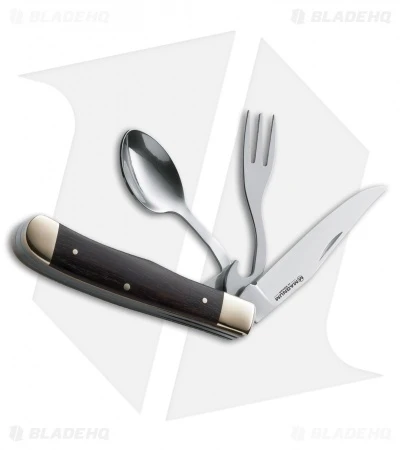 Boker Magnum Bon Appetite Knife, Spoon & Fork Set 01LL209 2 Boker Magnum Bon Appetite Knife, Spoon & Fork Set 01LL209 - Image 2