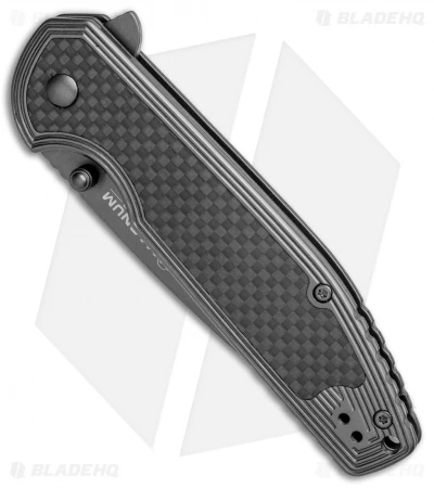 Boker Magnum Carbon Frame Lock Knife Carbon Fiber (3.25" Gray) 01RY701 2 Boker Magnum Carbon Frame Lock Knife Carbon Fiber (3.25" Gray) 01RY701 - Image 2