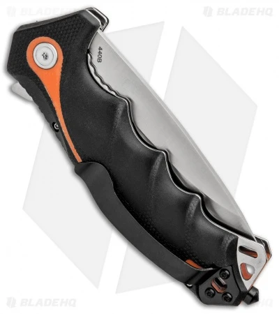 Boker Magnum Chainsaw Attendant Liner Lock Knife (3.6" Satin) 01RY294 3 Boker Magnum Chainsaw Attendant Liner Lock Knife (3.6" Satin) 01RY294 - Image 3