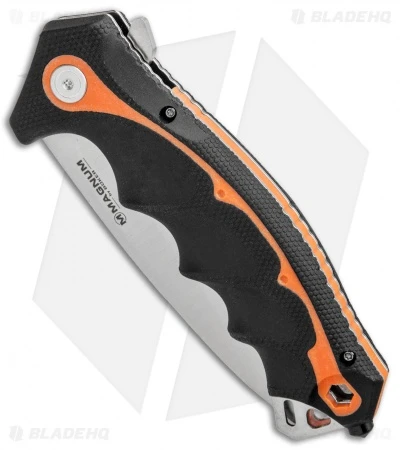 Boker Magnum Chainsaw Attendant Liner Lock Knife (3.6" Satin) 01RY294 2 Boker Magnum Chainsaw Attendant Liner Lock Knife (3.6" Satin) 01RY294 - Image 2