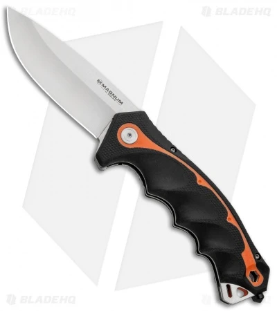 Boker Magnum Chainsaw Attendant Liner Lock Knife (3.6" Satin) 01RY294 1 Boker Magnum Chainsaw Attendant Liner Lock Knife (3.6" Satin) 01RY294