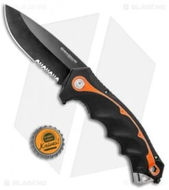 Boker Magnum Chainsaw Attendant Lock Knife (3.5" Black) 01RY293 7 Boker Magnum Chainsaw Attendant Lock Knife (3.5" Black) 01RY293 -Boker Boker Magnum Chainsaw Attendant Lock Black 01RY293 BHQ 90329 jr bottlecap