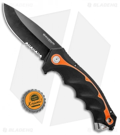 Boker Magnum Chainsaw Attendant Lock Knife (3.5" Black) 01RY293 4 Boker Magnum Chainsaw Attendant Lock Knife (3.5" Black) 01RY293 - Image 4