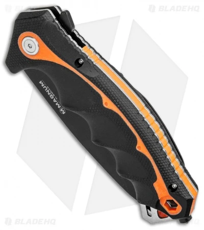 Boker Magnum Chainsaw Attendant Lock Knife (3.5" Black) 01RY293 2 Boker Magnum Chainsaw Attendant Lock Knife (3.5" Black) 01RY293 - Image 2