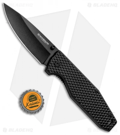 Boker Magnum Cluster Liner Lock Knife Black (3.375" Black) 01RY204 4 Boker Magnum Cluster Liner Lock Knife Black (3.375" Black) 01RY204 - Image 4