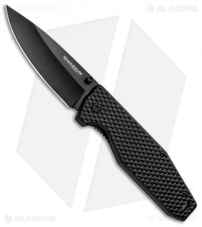 Boker Magnum Cluster Liner Lock Knife Black (3.375" Black) 01RY204 1 Boker Magnum Cluster Liner Lock Knife Black (3.375" Black) 01RY204