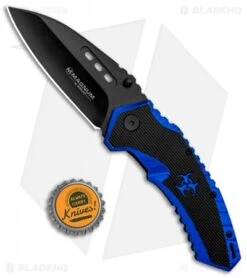 Boker Magnum Cobalt Strike Spring Assisted Knife (3.375" Black) 01RY886 -Boker Boker Magnum Cobalt Strike SA Black 01RY886 BHQ 30271 jr bottlecap