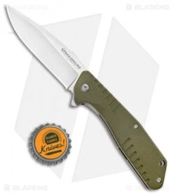 Boker Magnum Coccodrillo Vero Liner Lock Knife OD Green G10 (3.125" Satin) 7 Boker Magnum Coccodrillo Vero Liner Lock Knife OD Green G10 (3.125" Satin) -Boker Boker Magnum Coccodrillo Vero LL OD Green G 10 Satin 01MB725 BHQ 98578 jr bottlecap