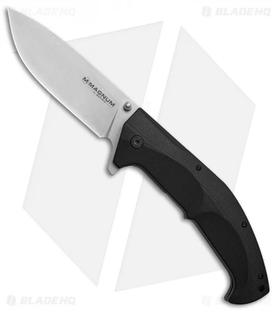 Boker Magnum Colussus Liner Lock Black G-10 (4.75" Stonewash) 01RY182 1 Boker Magnum Colussus Liner Lock Black G-10 (4.75" Stonewash) 01RY182