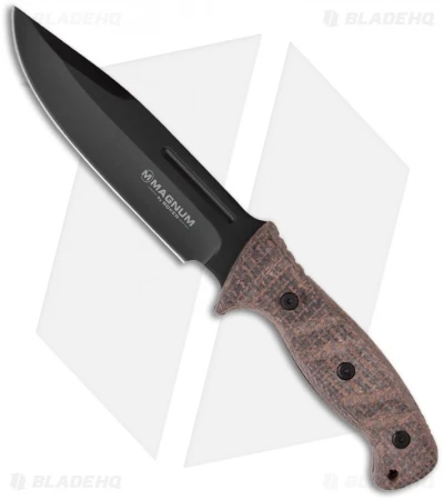 Boker Magnum Desert Warrior Fixed Blade Knife (6.75" Black) 02SC010 1 Boker Magnum Desert Warrior Fixed Blade Knife (6.75" Black) 02SC010