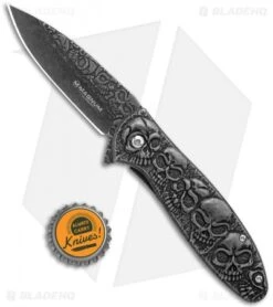 Boker Magnum Dia De Los Muertos Spring Assist Knife (3.3" Smokewash) 01SC519 7 Boker Magnum Dia De Los Muertos Spring Assist Knife (3.3" Smokewash) 01SC519 -Boker Boker Magnum Dia De Los Muertos FL Smokoewash 01SC519 BHQ 28261 jr bottlecap