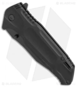 Boker Magnum Doorkicker Liner Lock Knife (3.3" Black) 01MB709 -Boker Boker Magnum Doorkicker black BHQ 71472 er spine