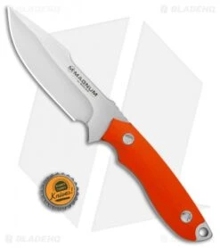 Boker Magnum EFD Fixed Blade Knife Orange G10 (4" Satin) 02RY055 -Boker Boker Magnum EFD Fixed Orange G 10 Satin 02RY055 BHQ 101882 jr bottlecap