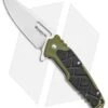 Boker Magnum Enok Frame Lock Knife Black/OD Green FRP (2.6" Satin) 01MB232