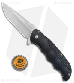 Boker Magnum Foxtrot Golf Liner Lock Knife Black G-10 (3.5" Satin) 01MB701 -Boker Boker Magnum Foxtrot Golf LL Black G 10 Satin 01MB701 BHQ 71465 jr bottlecap 2