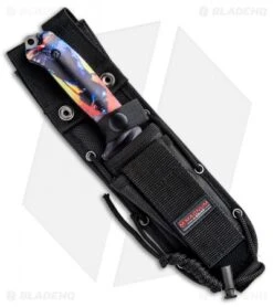 Boker Magnum Frank Frazetta Urban King Fixed Blade Death Dealer (4.6" Gray) -Boker Boker Magnum Frank Frzetta Urban King Death Dealer Gray 02YA148 BHQ 90339 jr sheath