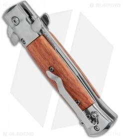 Boker Magnum Italian Classic Small Spring Assist Knife Rosewood (3.3" Polish) 6 Boker Magnum Italian Classic Small Spring Assist Knife Rosewood (3.3" Polish) -Boker Boker Magnum Italian Classic Small SA Rosewood Polish 01LL110 BHQ 125062 jr side