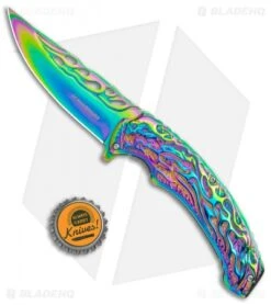 Boker Magnum Liner Lock Knife Rainbow Flaming Skull (3.74" Spectrum) 01MB734 7 Boker Magnum Liner Lock Knife Rainbow Flaming Skull (3.74" Spectrum) 01MB734 -Boker Boker Magnum LL Rainbow Flaming Skull Spectrum 01MB734 BHQ 111672 jr bottlecap