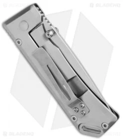 Boker Magnum Metal Frame Lock Knife Gray G-10 (3.4" Satin) 01MB704 -Boker Boker Magnum Metal FL Gray G 10 Satin 01MB704 BHQ 71469 jr side