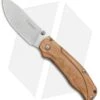 Boker Magnum Pakka Hunter Liner Lock Knife Wood (3.6" Satin) 01MB700