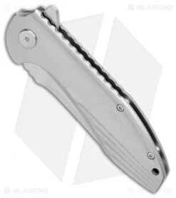 Boker Magnum Quantum Frame Lock Knife Stainless Steel (3.375" Satin) -Boker Boker Magnum Quantum FL SS Satin 01RY975 BHQ 98584 jr spine