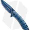 Boker Magnum Raindrop Folder Liner Lock Knife (2.75" Blue) 01RY825