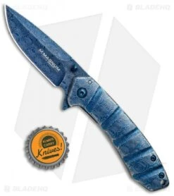 Boker Magnum Raindrop Folder Liner Lock Knife (2.75" Blue) 01RY825 7 Boker Magnum Raindrop Folder Liner Lock Knife (2.75" Blue) 01RY825 -Boker Boker Magnum Raindrop Folder LL Blue 01RY825 BHQ 82506 jr bottlecap