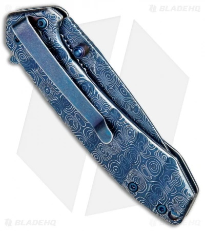 Boker Magnum Raindrop Folder Liner Lock Knife (2.75" Blue) 01RY825 3 Boker Magnum Raindrop Folder Liner Lock Knife (2.75" Blue) 01RY825 - Image 3