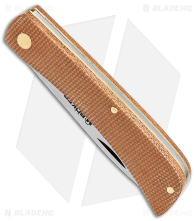 Boker Magnum Rangebuster Slip Joint Knife Brown Micarta (3" Satin) 01RY143 2 Boker Magnum Rangebuster Slip Joint Knife Brown Micarta (3" Satin) 01RY143 - Image 2