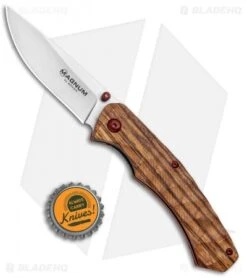 Boker Magnum Red Pupil Liner Lock Knife Zebrawood (3.2" SW) 01SC071 7 Boker Magnum Red Pupil Liner Lock Knife Zebrawood (3.2" SW) 01SC071 -Boker Boker Magnum Red Pupil LL Zebrano Wood SW 01SC071 BHQ 118404 jr bottlecap