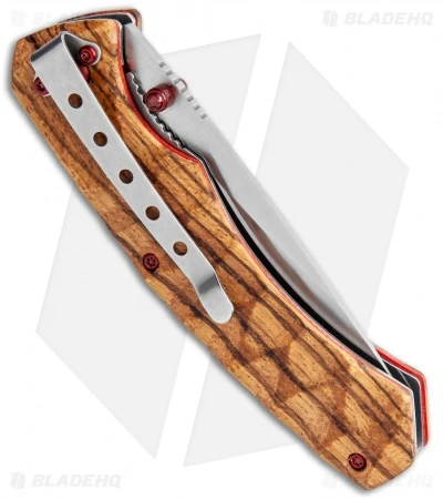 Boker Magnum Red Pupil Liner Lock Knife Zebrawood (3.2" SW) 01SC071 3 Boker Magnum Red Pupil Liner Lock Knife Zebrawood (3.2" SW) 01SC071 - Image 3