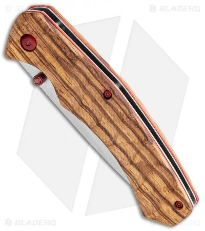 Boker Magnum Red Pupil Liner Lock Knife Zebrawood (3.2" SW) 01SC071 2 Boker Magnum Red Pupil Liner Lock Knife Zebrawood (3.2" SW) 01SC071 - Image 2