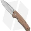 Boker Magnum Seventies Metallic Liner Lock Knife Bronze Aluminum (3.25" Satin)