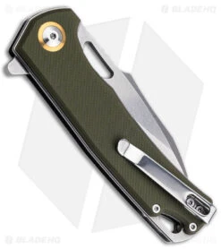 Boker Magnum Skelsis Green G-10 (3.3" Satin) 01SC008 -Boker Boker Magnum Skelsis Green G 10 3in Satin BHQ 179650 td side
