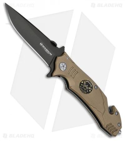 Boker Magnum Special Forces Liner Lock Knife OD Green (3.25" Black) BOM01SC154 1 Boker Magnum Special Forces Liner Lock Knife OD Green (3.25" Black) BOM01SC154