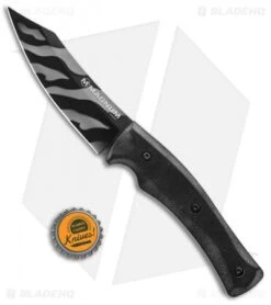 Boker Magnum Tiger Lily Trapper Fixed Blade G-10 (4.6" Tiger Stripe) 02RY088 -Boker Boker Magnum Tiger Lily Trapper G 10 Tiger Stripe 02RY088 BHQ 102967 jr bottlecap