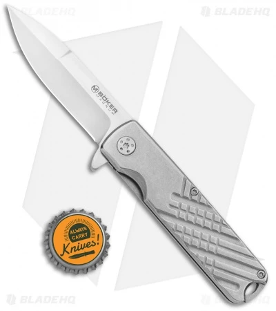 Boker Magnum Triple-S Point Liner Lock Knife (3" Satin) 01SC082 4 Boker Magnum Triple-S Point Liner Lock Knife (3" Satin) 01SC082 - Image 4